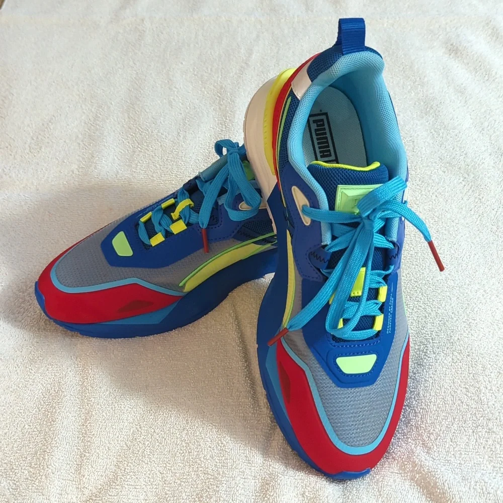 NWOT Puma Mirage Tech Raceway Jr Size 8 - Picture 1 of 10